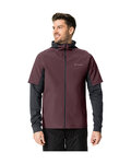 VAUDE sudadera - ALL YEAR MOAB - granate/negro