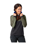 VAUDE maillot de invierno de manga larga - QUIMSA LS - verde/negro