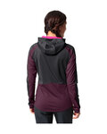 VAUDE maillot de invierno de manga larga - QUIMSA LS - granate/rosa/negro