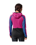 VAUDE maillot de invierno de manga larga - QUIMSA LS - rosa/negro/azul
