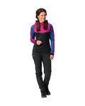 VAUDE maillot de invierno de manga larga - QUIMSA LS - rosa/negro/azul