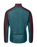 VAUDE chaqueta cortaviento - MATERA AIR - azul/marrón