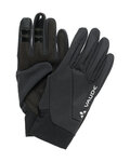 VAUDE guantes de dedos largos - KURO WARM - negro