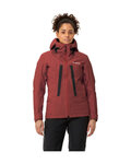 VAUDE chaqueta impermeable - MONVISO 2,5L - granate