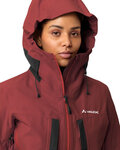 VAUDE chaqueta impermeable - MONVISO 2,5L - granate