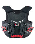 LEATT protector de espalda y pecho - CHEST PROTECTOR 4.5 JUNIOR - negro/rojo