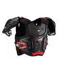LEATT protector de espalda y pecho - CHEST PROTECTOR 4.5 PRO JUNIOR - negro/rojo