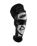 LEATT rodilleras -  KNEE & SHIN GUARD EXT - blanco/negro