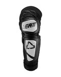 LEATT rodilleras -  KNEE & SHIN GUARD EXT - blanco/negro