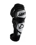 LEATT rodilleras -  KNEE & SHIN GUARD 3.0 EXT - negro/blanco