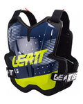 LEATT protector de espalda y pecho - CHEST PROTECTOR 1.5 TORQUE - negro/azul/amarillo