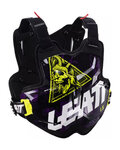 LEATT protector de espalda y pecho - CHEST PROTECTOR 1.5 TORQUE - negro/amarillo/blanco