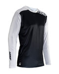LEATT maillot de verano de manga larga - MTB ENDURO 4.0 - blanco/negro