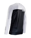 LEATT maillot de verano de manga larga - MTB ENDURO 4.0 - blanco/negro