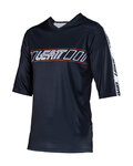 LEATT jersey de manga corta - MTB ENDURO 3.0 - negro
