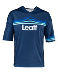 LEATT jersey de manga corta - MTB ENDURO 3.0 - azul