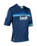LEATT jersey de manga corta - MTB ENDURO 3.0 - azul