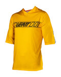 LEATT jersey de manga corta - MTB ENDURO 3.0 - amarillo