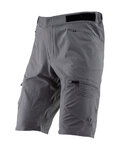 LEATT pantalones cortos sin tirantes - MTB ENDURO 2.0 - gris
