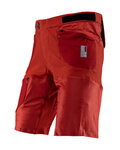 LEATT pantalones cortos sin tirantes - MTB ALLMOUNTAIN 3.0 - rojo