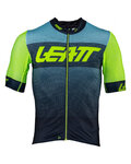 LEATT jersey de manga corta - MTB ENDURANCE 6.0 - verde/azul