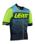 LEATT jersey de manga corta - MTB ENDURANCE 6.0 - verde/azul