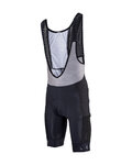 LEATT pantalones cortos de tirantes - BIB MTB ENDURANCE 5.0 - negro