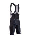 LEATT pantalones cortos de tirantes - BIB MTB ENDURANCE 5.0 - negro