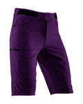 LEATT pantalones cortos sin tirantes - MTB TRAIL 3.0 - púrpura