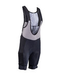 LEATT pantalones cortos de tirantes - BIB MTB ENDURANCE 5.0 W - negro