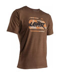 LEATT Camiseta de manga corta - CORE - marrón