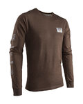 LEATT camiseta de manga larga - CORE - marrón
