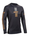 LEATT maillot de verano de manga larga - MTB ENDURO 4.0 - negro