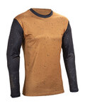 LEATT maillot de verano de manga larga - MTB ENDURO 4.0 - marrón/negro