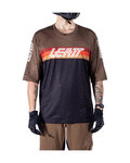 LEATT jersey de manga corta - MTB ENDURO 3.0 - negro