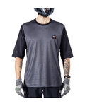 LEATT jersey de manga corta - MTB ENDURO 3.0 - gris/negro