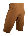 LEATT pantalones cortos sin tirantes - MTB ENDURO 1.0 - marrón