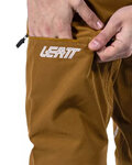 LEATT pantalones cortos sin tirantes - MTB ENDURO 1.0 - marrón