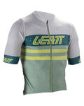LEATT jersey de manga corta - MTB ENDURANCE 6.0 - verde/gris