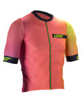 LEATT jersey de manga corta - MTB ENDURANCE 6.0 - naranja/amarillo