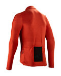 LEATT maillot de verano de manga larga - MTB ENDURANCE 4.0 - rojo