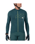 LEATT maillot de verano de manga larga - MTB ENDURANCE 4.0 - verde