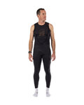LEATT pantalones largos con tirantes - MTB ENDURANCE 4.0 - negro