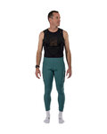 LEATT pantalones largos con tirantes - MTB ENDURANCE 4.0 - azul