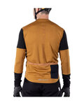 LEATT maillot de invierno de manga larga - MTB TRAIL 4.0 - marrón