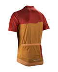 LEATT jersey de manga corta - MTB TRAIL 3.0 - marrón/rojo