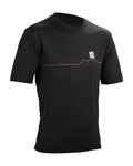 LEATT jersey de manga corta - MTB TRAIL 1.0 - negro
