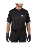 LEATT jersey de manga corta - MTB TRAIL 1.0 - negro