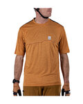 LEATT jersey de manga corta - MTB TRAIL 1.0 - marrón