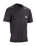 LEATT jersey de manga corta - MTB TRAIL 1.0 X-FLOW - negro